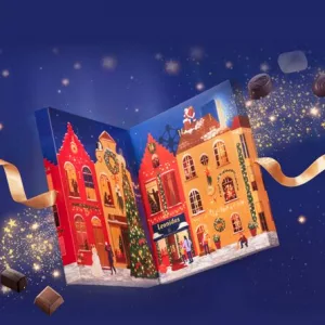 Leonidas Weihnachten Adventskalender Sortierte Pralinen 24 Stück