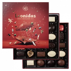 Leonidas Heritage Weihnachten Rot - 40 Pralinen